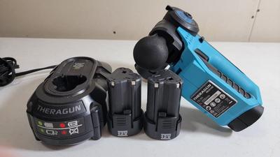 Theragun, 2 batteries and charger