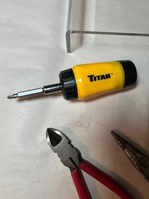 Setof 3 Hex Key Sets, Pr of Pliers, Screwdriver