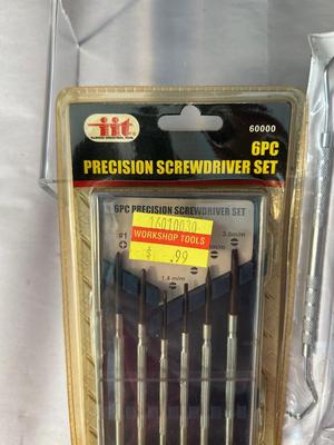 Lot 53. Alvin Compass, Precision Screwdrivers and Picks,