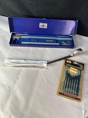Lot 53. Alvin Compass, Precision Screwdrivers and Picks,