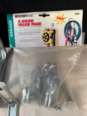 Lot 59. Garage Wall Hooks