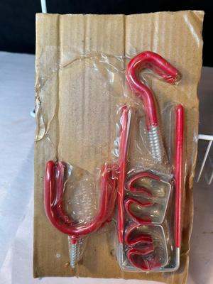 Lot 60. Wire Rack and Asst'd Hooks