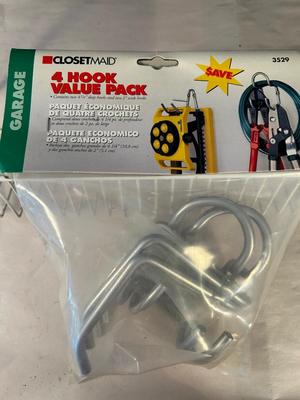 Lot 60. Wire Rack and Asst'd Hooks