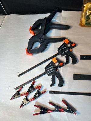 Lot 61. Assorted Clamps