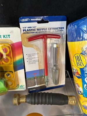 Lot 64. Garden Hose Accessories and Neat Sheet