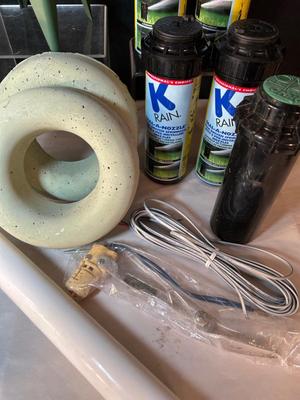 Lot 65. Lawn Sprinkler Parts