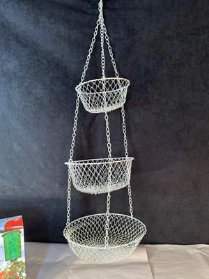 Lot 71. Topsy-Turvy Planter and Hanging Basket