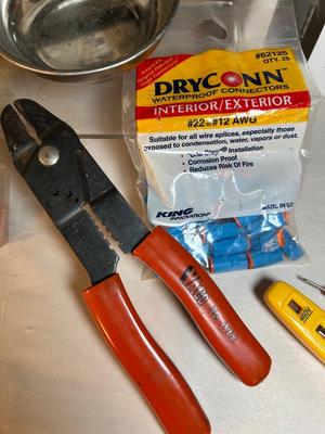 Lot 73. Electrical Parts and Tools