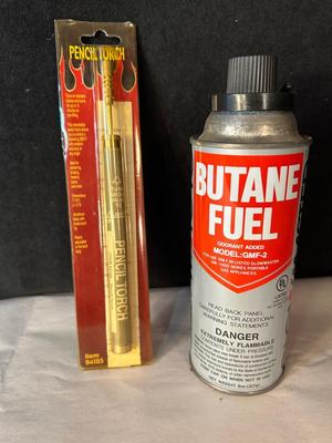 Lot 79. Pencil Torch and Fuel