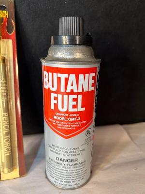 Lot 79. Pencil Torch and Fuel