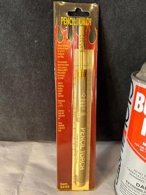 Lot 79. Pencil Torch and Fuel