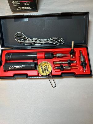 Lot 81 Soldering Tool Kit and Fuel