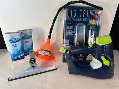 Lot 97. Mr. Clean Car Wash System & Digital Tire Gauge,