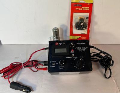 Lot 102 ProTech Battery Charger and Cut-Off Switch