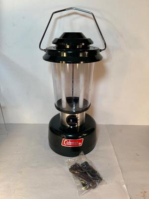 Lot 104. Coleman Lantern, Solar Panel, Air Pump