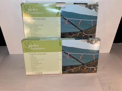 Lot 106. Two Sets of DragonFly String Lights