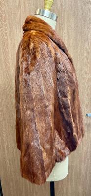 Real Fur Jacket by Olive M Duling furrier approx. size 10