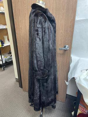 Long Mink Coat from Bizakis Furs, Inc Orange County California with Adolfo Lining real fur
