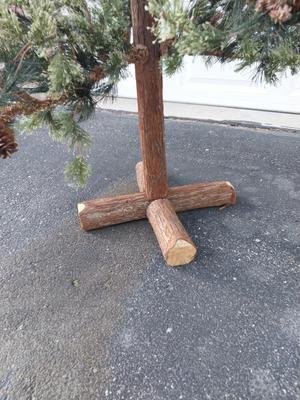 7'FT BLACK FOREST TREE WITH STAND