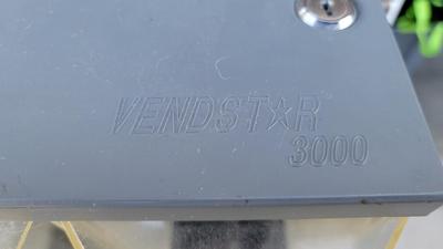 Vendstar 3000 3 Compartment Vending Maching