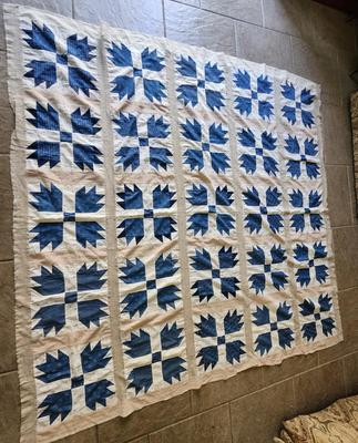 Bear's Paw Quilt Top