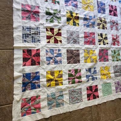 1930s-1940s Block Quilt Top