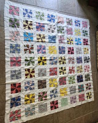1930s-1940s Block Quilt Top