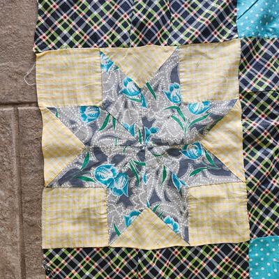 Vintage Star Quilt top