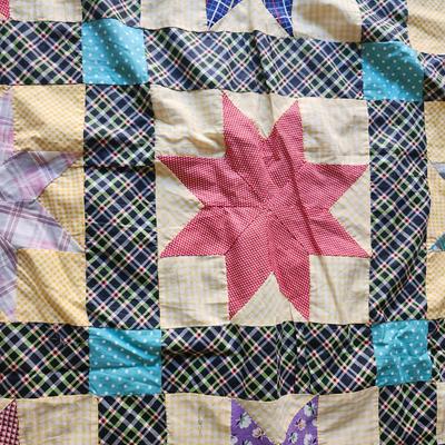 Vintage Star Quilt top
