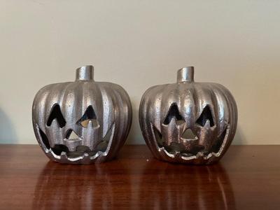 Halloween Candle Pumpkins Decor