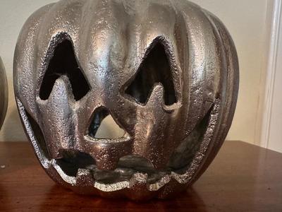 Halloween Candle Pumpkins Decor