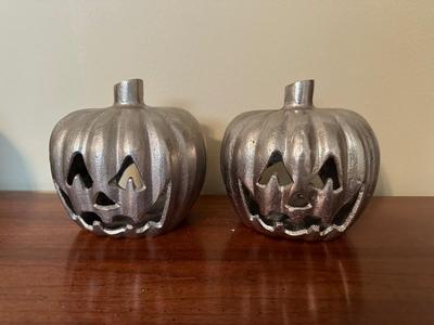 Halloween Candle Pumpkins Decor