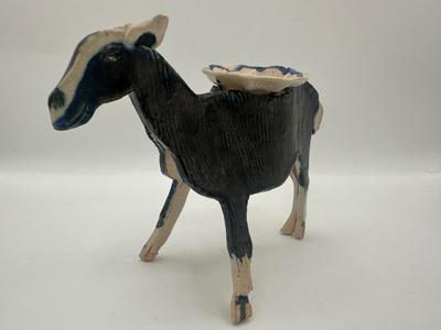 Vintage Goat Candle Holder