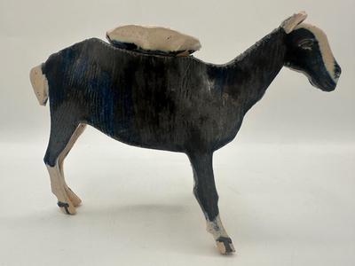 Vintage Goat Candle Holder