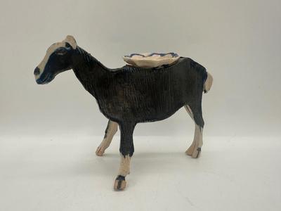 Vintage Goat Candle Holder