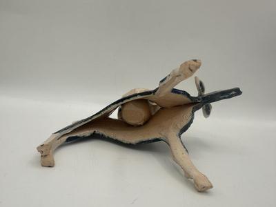 Vintage Goat Candle Holder