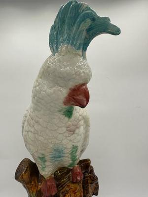 Vintage 18” Bird Statue