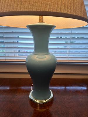 Vintage Blue Lamp