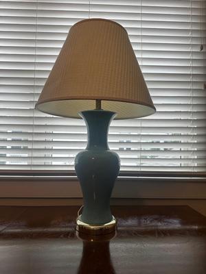 Vintage Blue Lamp