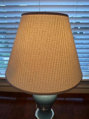 Vintage Blue Lamp