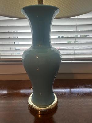 Vintage Blue Lamp