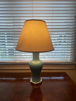 Vintage Blue Lamp