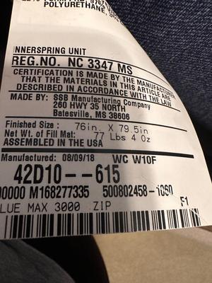 King Serta iComfort Blue Max 3000 Mattress