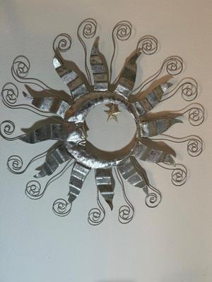 Lot 115. Metal Wall Decor