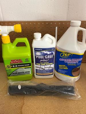 Lot 124. Outdoor Cleaning Products