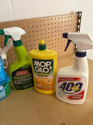 Lot 126. Asst'd Cleaning Products