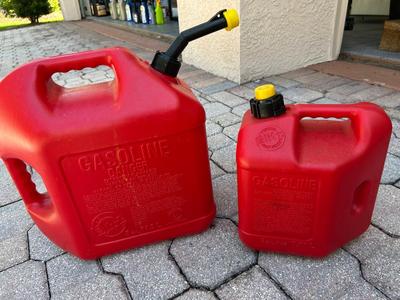 Lot 159. Pair of Gas Cans