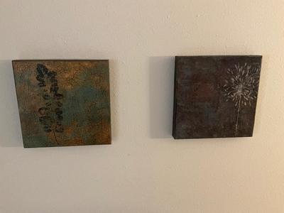 Two 11x11 pictures