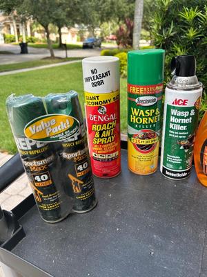 Lot 177. Bug Killer and insect Repellent Citronella Torch Oil