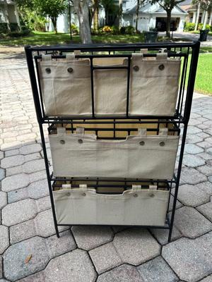 Lot 182. Metal Drawer Rack